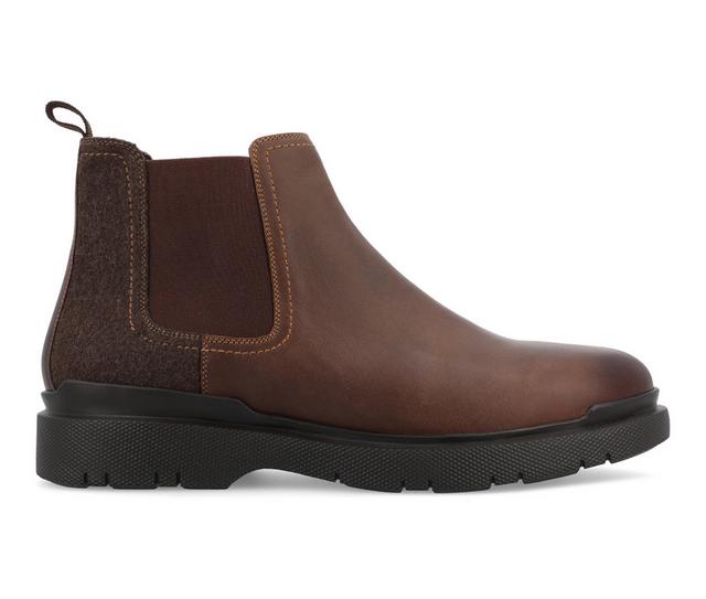 Men's Thomas & Vine Tilton Chelsea Boots in Brown color