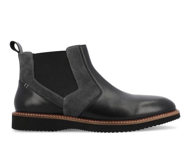 Men's Thomas & Vine Ventura Chelsea Boots in Black color
