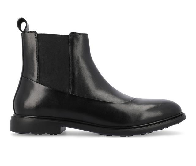 Men's Thomas & Vine Hanford Chelsea Dress Boots in Black color