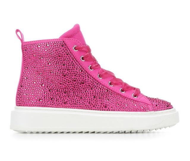 Girls' Steve Madden Little & Big Kid JCarlyy High Top Sneakers in Pink color