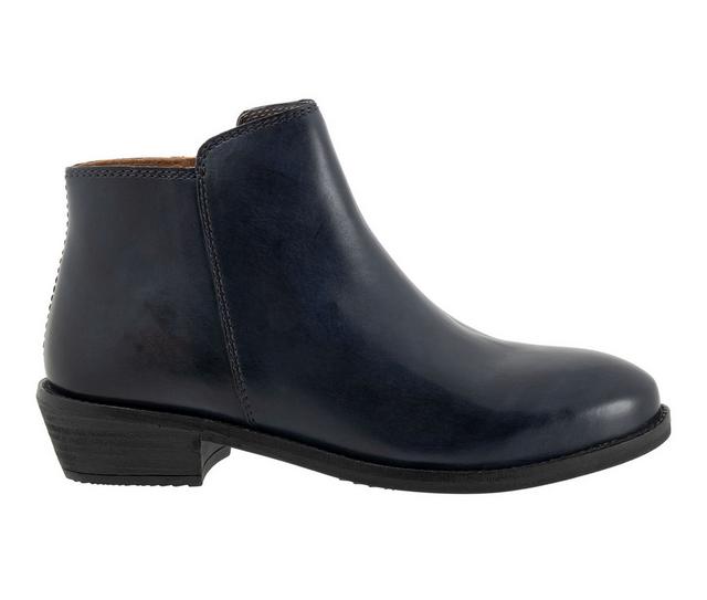 Women's Softwalk Rocklin 2.0 Booties in Navy color