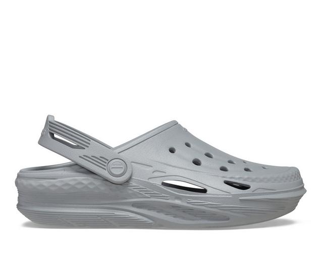 Kids' Crocs Little Kid & Big Kid Off Grid ClogKids in Light Grey color