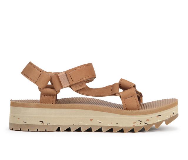 Women's Teva Universal Ceres Sandals in HYBR Honey Br color