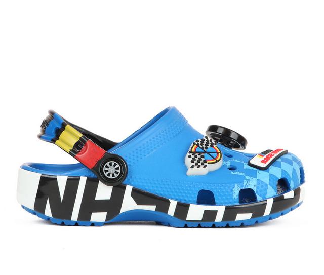 Boys' Crocs Little Kid & Big Kid Nascar K Clogs in Brt Cobalt color