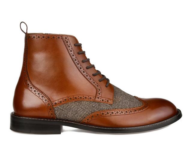 Men's Thomas & Vine Jarett Dress Boots in Cognac Wide color