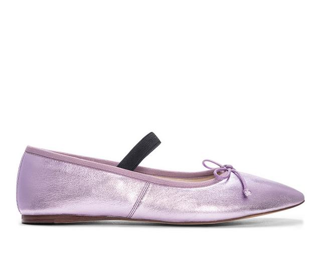 Women's Chinese Laundry Audrey Mary Jane Flats in Lilac color