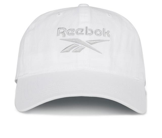Reebok Logo Cap Baseball Hat in White color