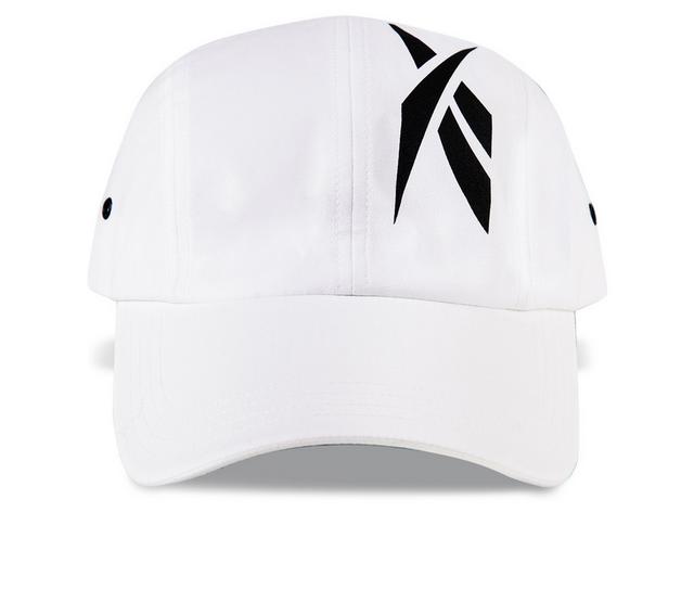 Reebok Tech Toggle Baseball Hat in White/Black color