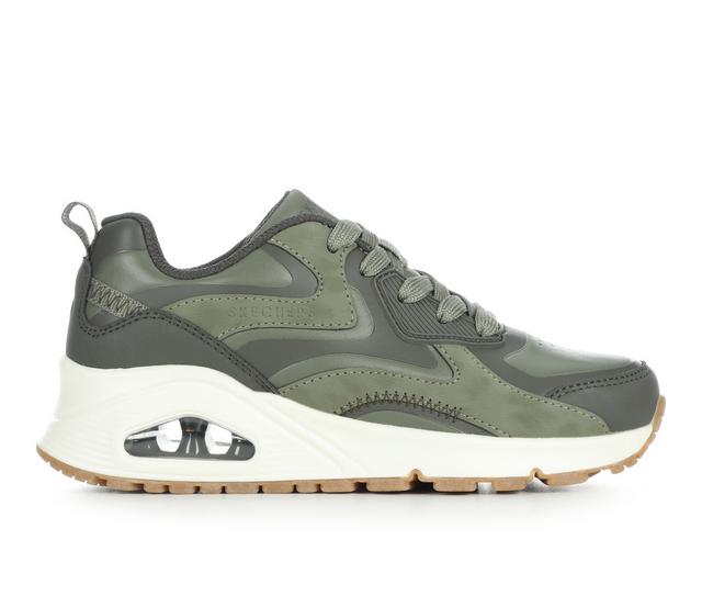 Kids' Skechers Street Little Kid & Big Kid Uno Color Surge in Olive color