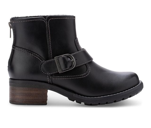 Women's Eastland Peyton Booties in Black color