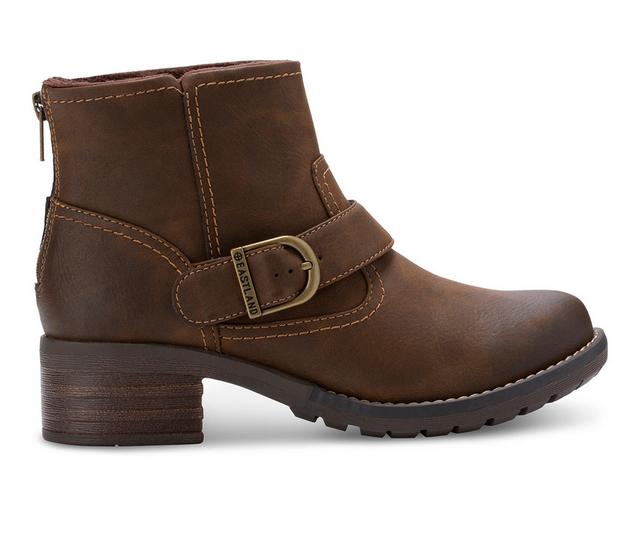 Women's Eastland Peyton Booties in Bomber Brown color