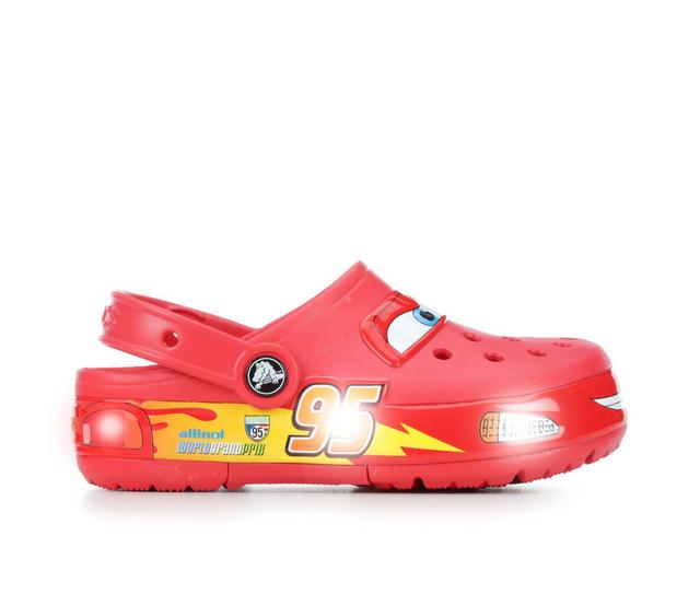 Boys' Crocs Little Kid Classic Lightning McQueen K in Red color