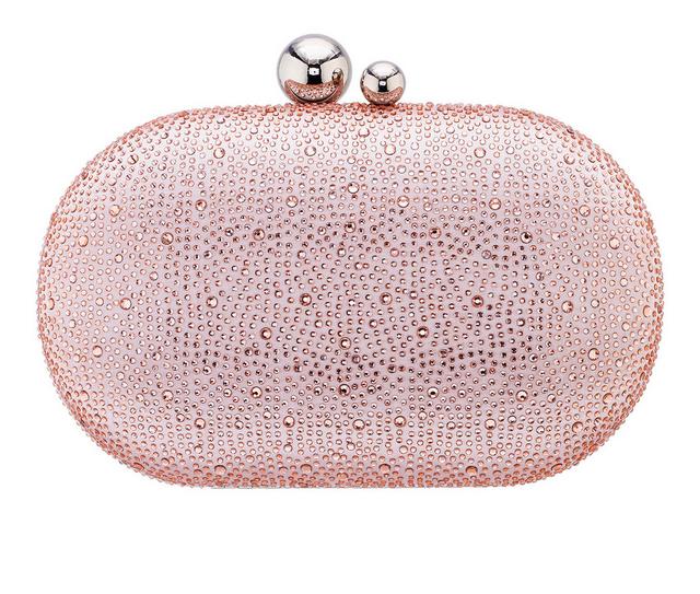 Touch Of Nina Xio Clutch in Pearl Rose color