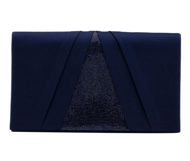 Touch Of Nina Elleme Evening Bag in Navy color