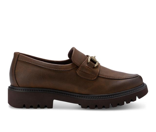 Women's Eastland Lexi Loafers in Brown color