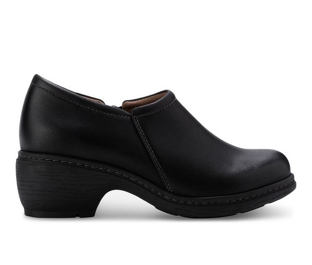 Women's Eastland Rosie Heeled Loafers in Black color