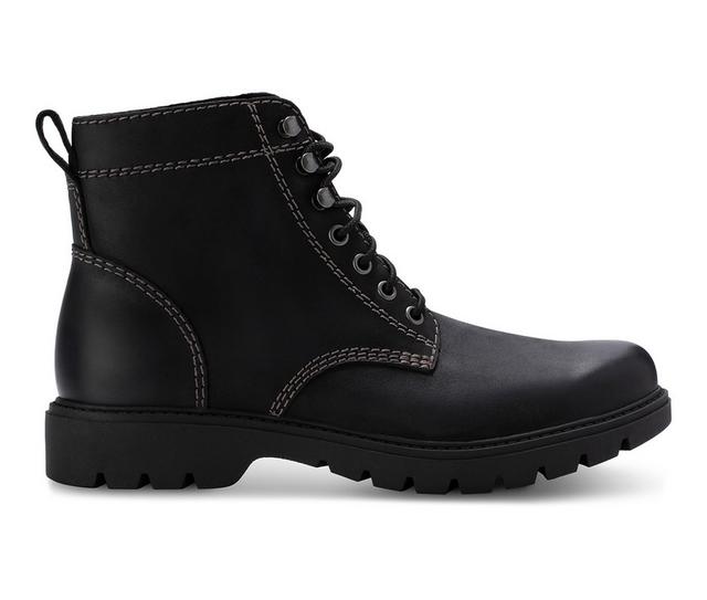 Men's Eastland Baxter Lace Up Boots in Black color