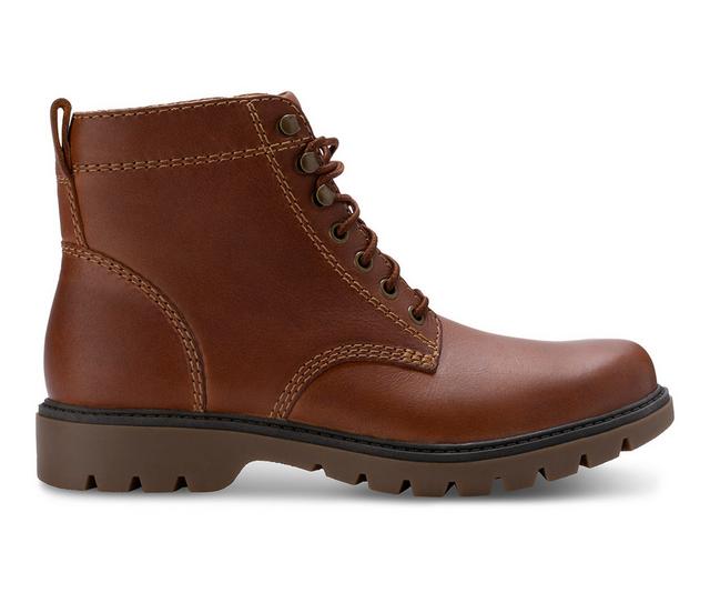 Men's Eastland Baxter Lace Up Boots in Oak color