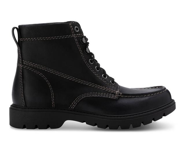 Men's Eastland Belgrade Lace Up Boots in Black color