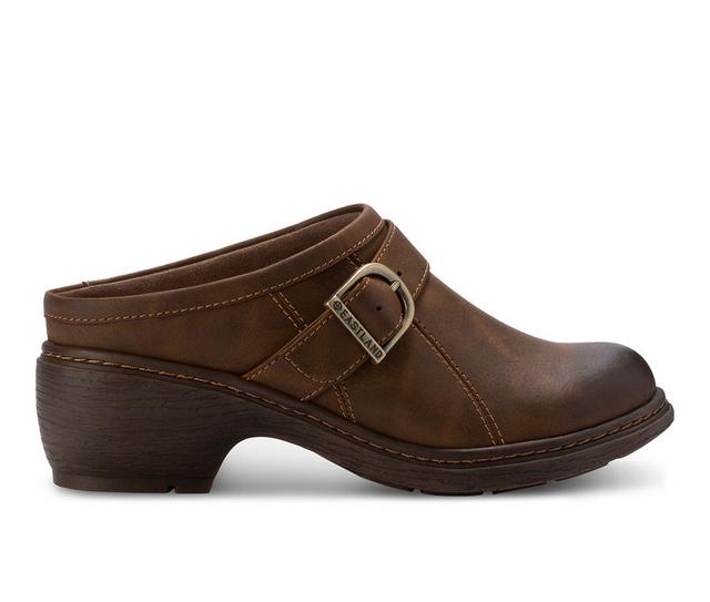 Women's Eastland Cameron Clogs in Brown color