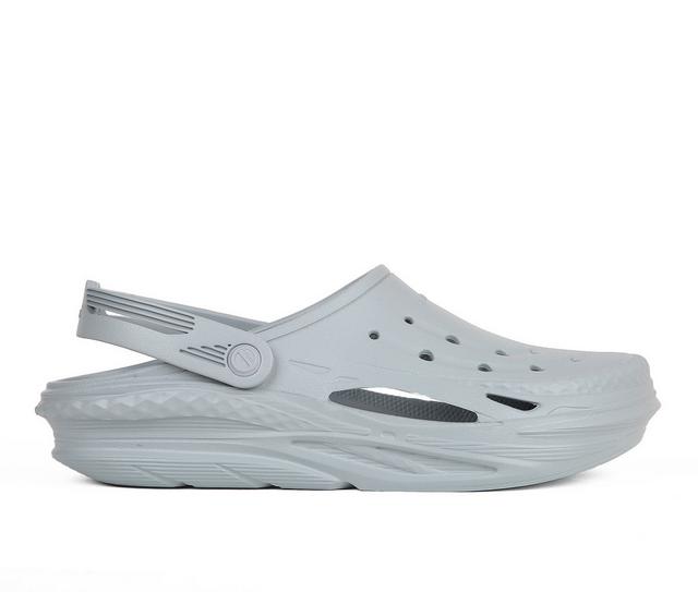 Adults' Crocs Off Grid Clog Clogs in Light Grey color