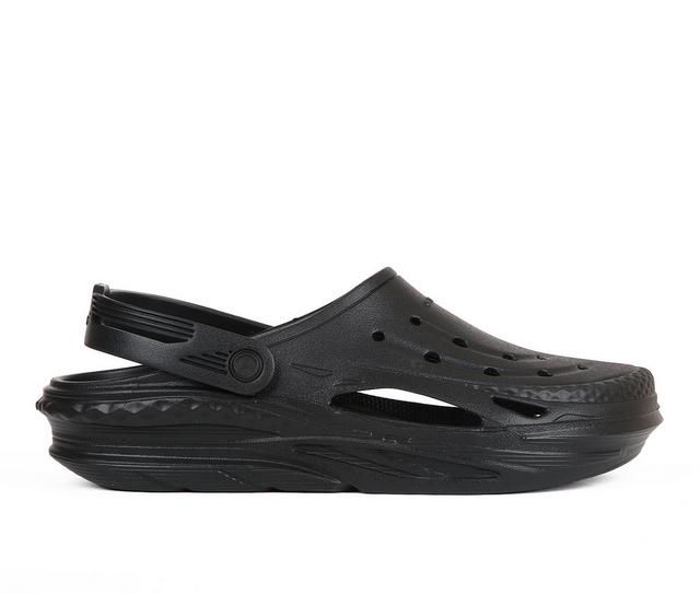 Adults' Crocs Off Grid Clog in Black color