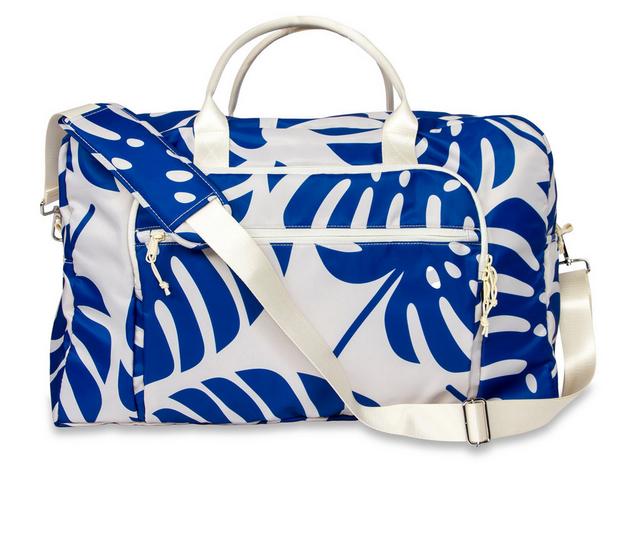 GOGO Weekender Print Bag in Monstera color