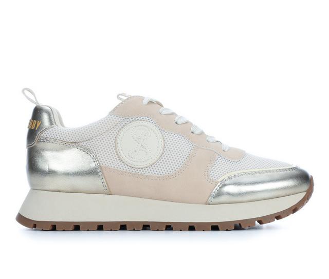 Women's Sam & Libby Randal Sneakers in Soft Gold color