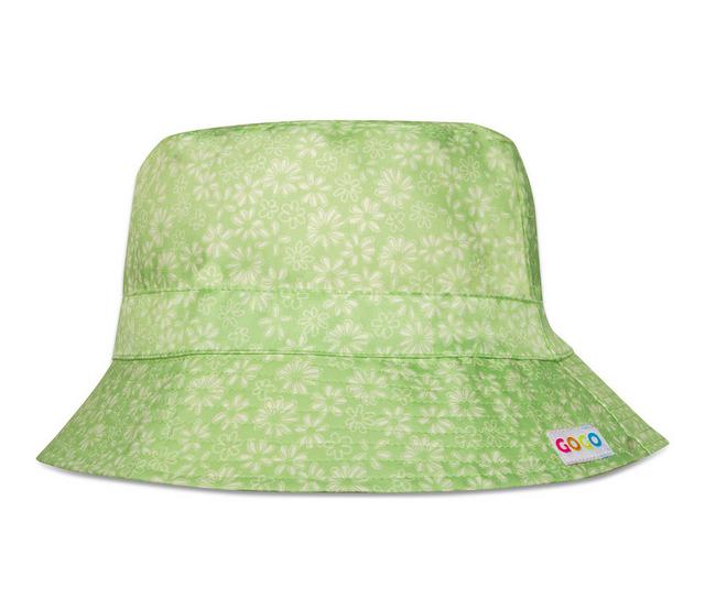 GOGO Sophie Reversible Bucket Hat in Mull/White color