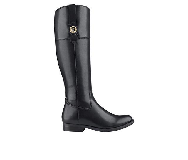 Women's Tommy Hilfiger Shano Wide Calf Knee High Boots in Black color