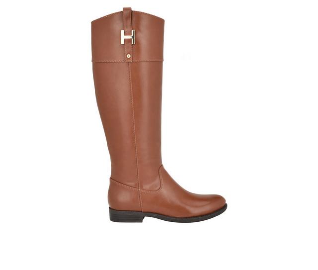 Women's Tommy Hilfiger Shyenne Knee High Boots in Chestnut color
