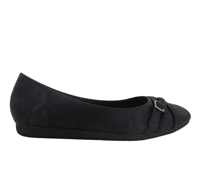 Women's Jellypop Deliver Flats in Black color