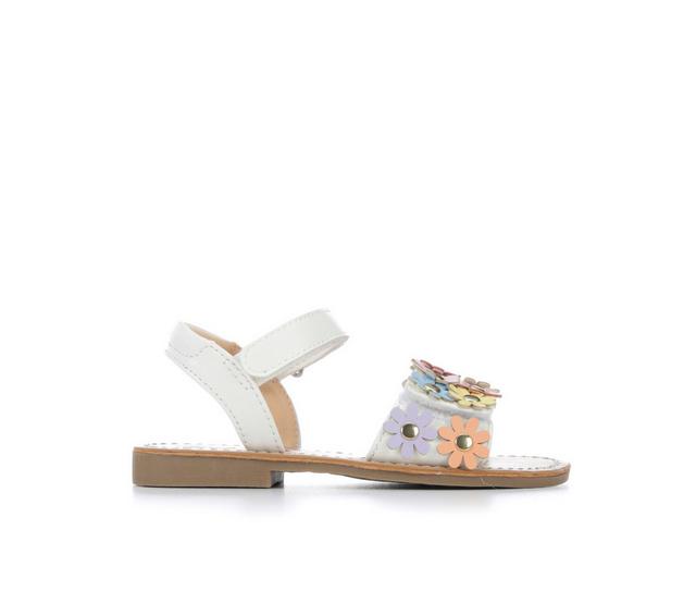 Girls' Self Esteem Little Kid Shasta Sandals in White Multi color