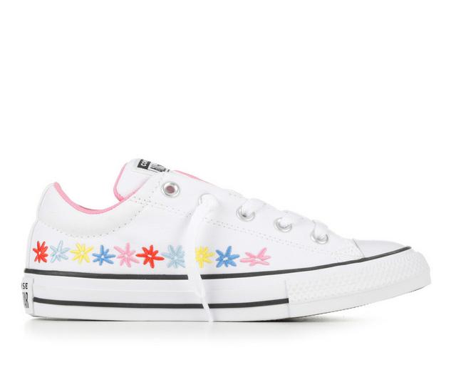 Girls' Converse Big kid CTAS Street Ox Bloom Sneakers in Wht/OopsPnk/Drm color