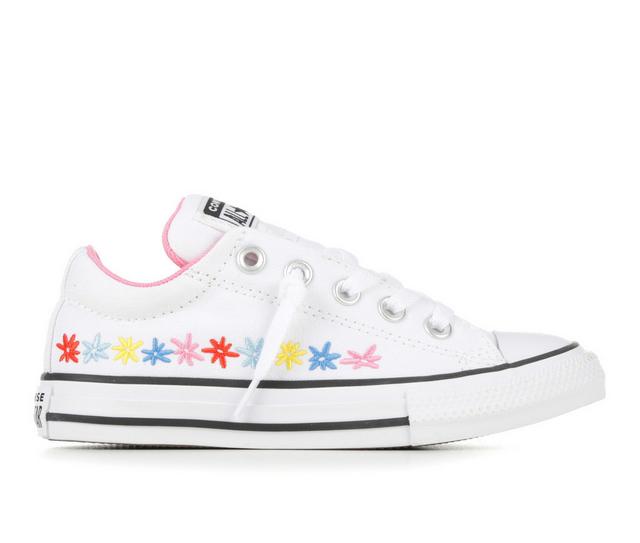 Girls' Converse Little Kid CTAS Street Ox Bloom Sneakers in Wht/OopsPnk/Drm color