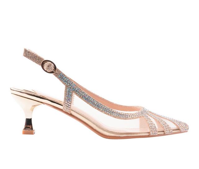 Women's Lady Couture Macy Pumps in Gold color