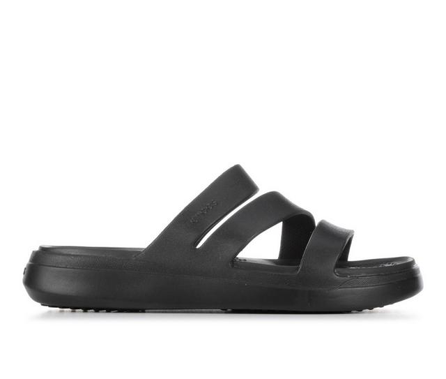 Women's Crocs Getaway Strappy in Black color