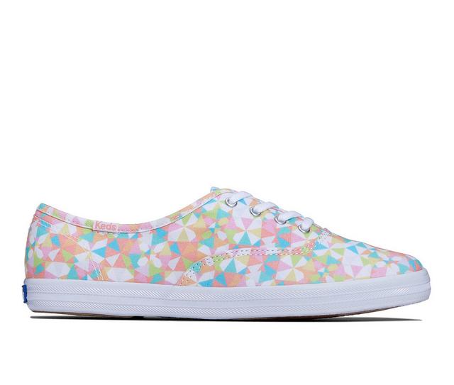 Women's Keds Champion Kaleidscope in White/Multi color