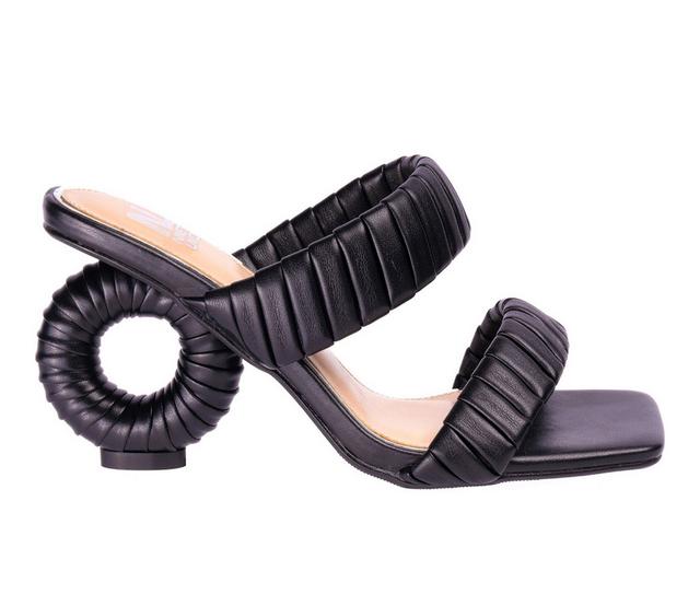 Women's Ninety Union Ash Dress Sandals in Black color
