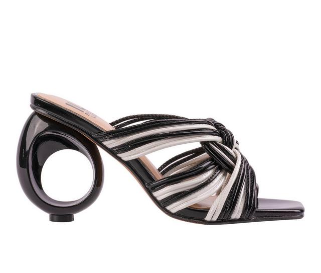 Women's Ninety Union Brazil Dress Sandals in Black color