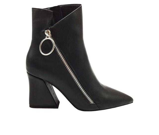 Women's Ninety Union Classic Heeled Booties in Black color