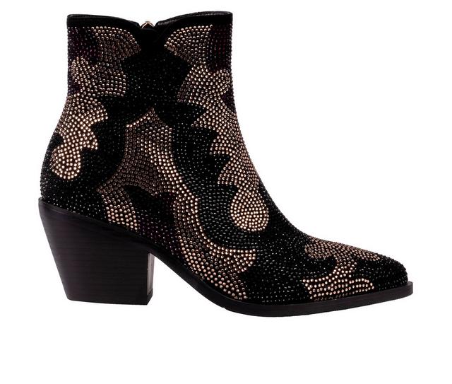 Women's Ninety Union Forever Heeled Booties in Black color
