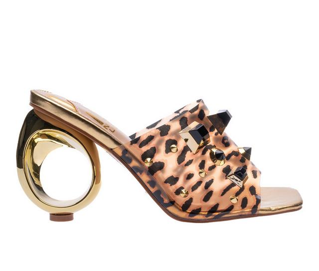 Women's Ninety Union Vegas Dress Sandals in Leopard color
