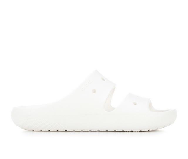 Adults' Crocs Classic Sandal v2 in White color