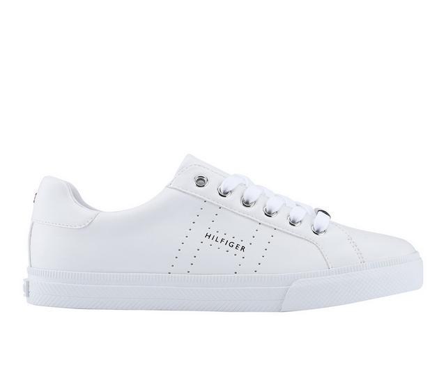 Women's Tommy Hilfiger Lustern Fashion Sneakers in White color