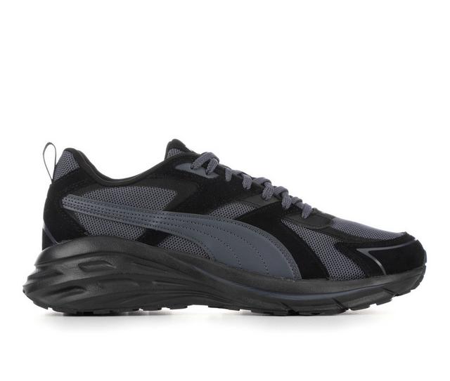 Men's Puma Hypnotic Sneakers in Black/Gry color