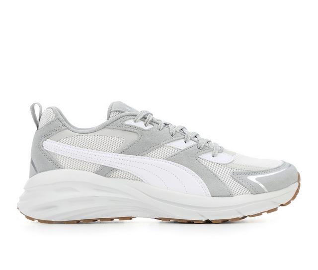 Men's Puma Hypnotic Sneakers in Grey/Grey/Wht color