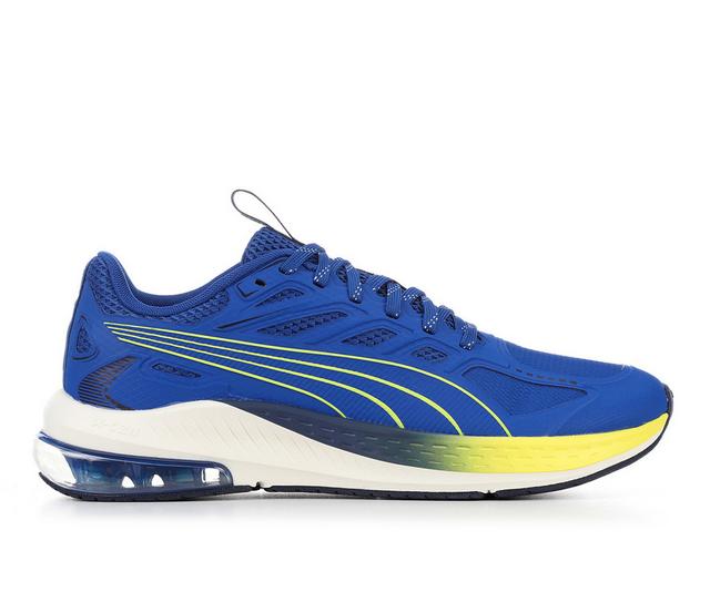 Men's Puma X-Cell Lightspeed Sneakers in Blue/Lime color