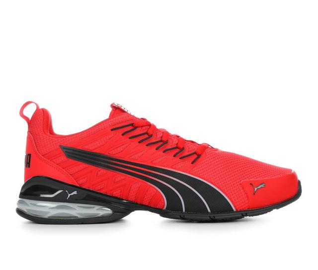 Men's Puma Voltaic Evo Sneakers in Red/Black color