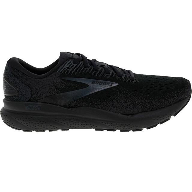 Men's Brooks Ghost 16 Running Shoes in Blk/Blk/Blk color